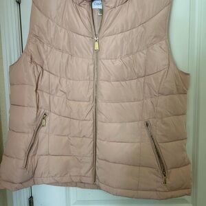 Calvin Klein Women's Pink Puffer Vest